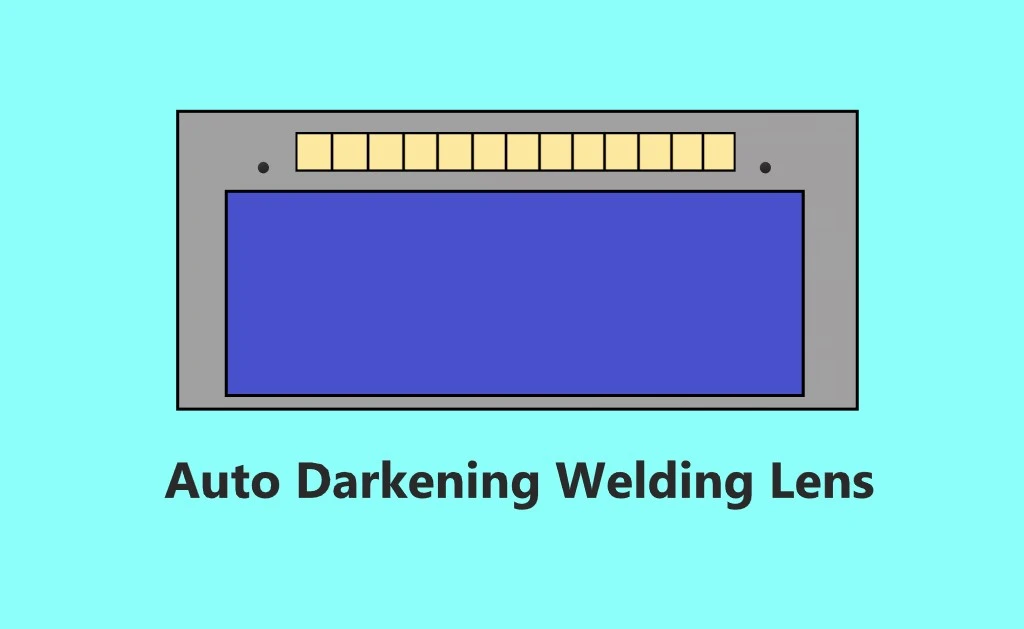 auto darkening welding lens 3d diagram